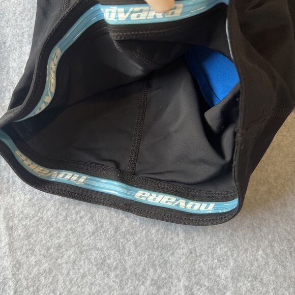 Novara Womens Cycling Shorts Large Black Cross Front Padded Bike Biking - Picture 3 of 10